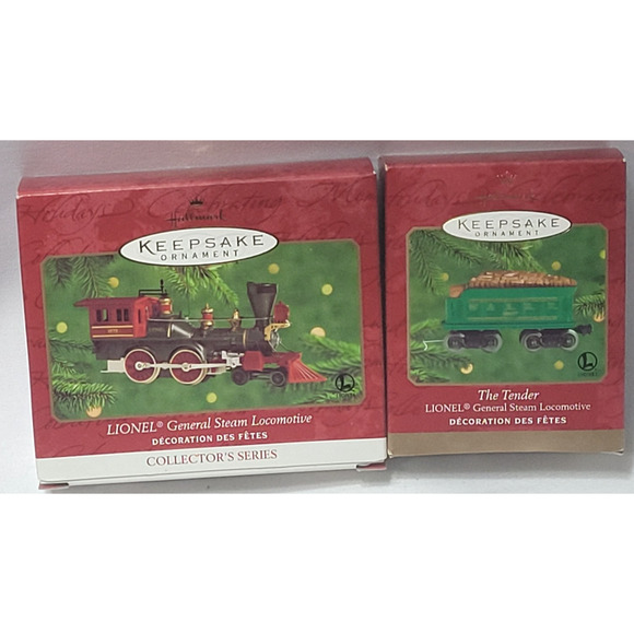 Hallmark Keepsake Lionel General Steam Locomotive & The Tender - Picture 1 of 10